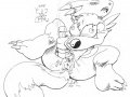 Furry Yiffy Hentai Digimon - Sawblade - Renamon_77_Big_Dildo_Orgasm_Uncolored.jpg